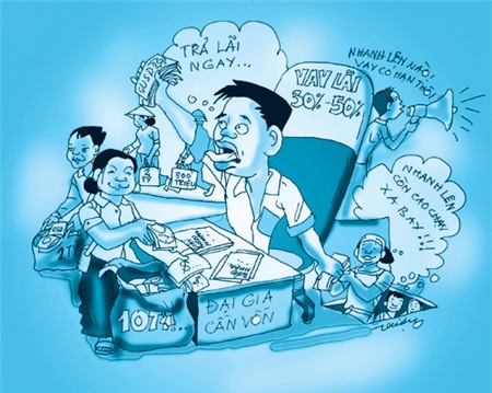 Lòng tham “nuôi” tín dụng đen