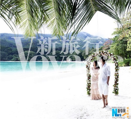 Tiết lộ ảnh trăng mật của HH Trương Tử Lâm - 2