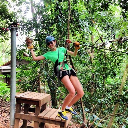 Tiết lộ ảnh trăng mật của HH Trương Tử Lâm - 7