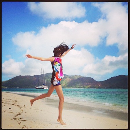 Tiết lộ ảnh trăng mật của HH Trương Tử Lâm - 8