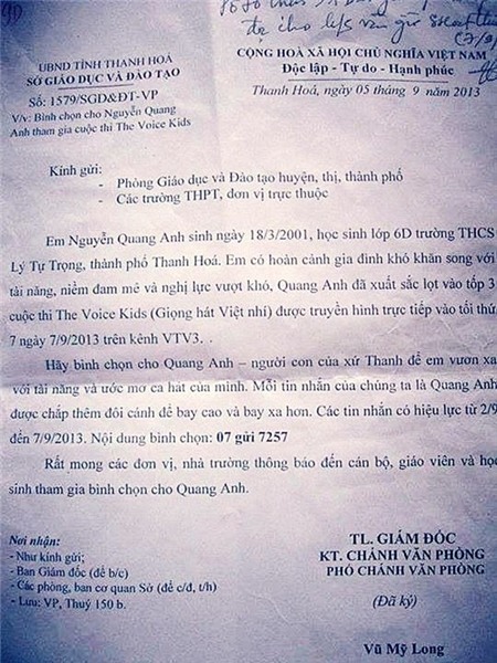 Quang Anh vấp nghi án biết trước kết quả The Voice Kids 7