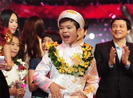Quang Anh đăng quang Giọng hát Việt nhí 2013