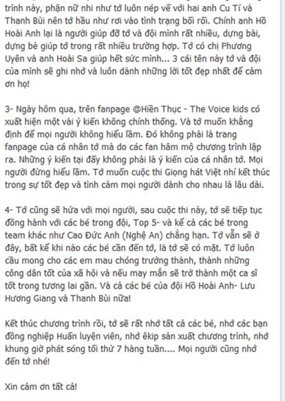 Hiền Thục: Tôi
