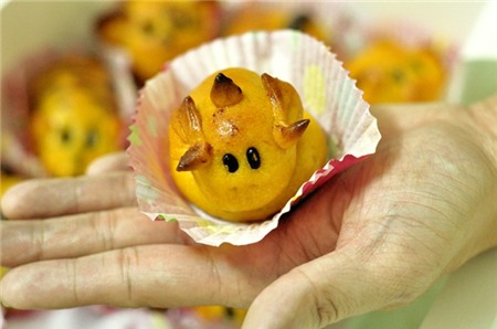 Các kiểu bánh Trung thu độc đáo ở Hà Nội 7