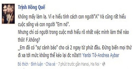 Lộ chiêu trò đằng sau vụ Andrea - Yanbi? - 7