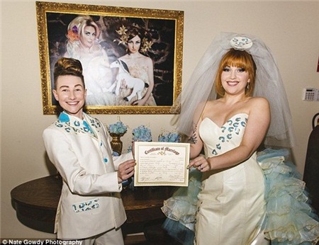 Chùm ảnh cưới đẹp long lanh của cặp đôi đồng tính Mỹ 6