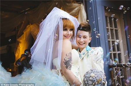 Chùm ảnh cưới đẹp long lanh của cặp đôi đồng tính Mỹ 9