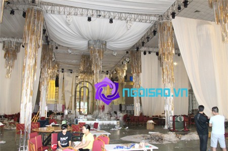 HOT: Hậu trường chuẩn bị lễ cưới hoành tráng của Ngọc Thạch ở Hà Nội | Phạm Ngọc Thạch,đám cưới Ngọc Thạch,siêu mẫu Ngọc Thạch,cưới Ngọc Thạch ở Hà Nội