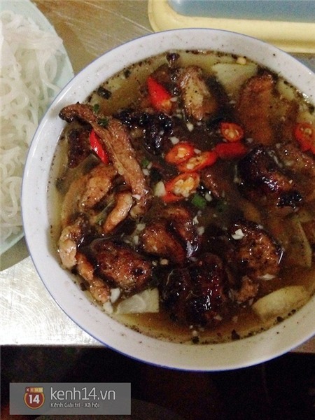 Ngày cuối thu đi lang thang ăn đủ kiểu bún chả Hà Nội 3