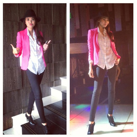 Thanh Hằng điệu đủ kiểu với mũ - 7