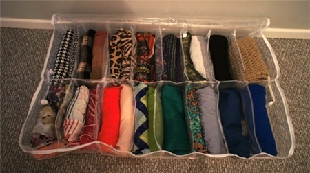 Khăn quàng luôn đẹp nhờ cách lưu trữ thông minh 7