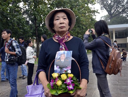 Gia đình cố Thủ tướng Nguyễn Văn Linh (Ảnh: Hồng Nhung)
