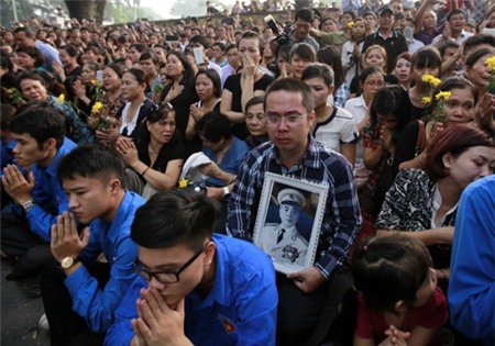 quốc tang, Hà Nội, Võ Nguyên Giáp