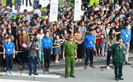 quốc tang, Hà Nội, Võ Nguyên Giáp
