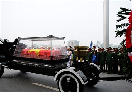 quốc tang, Hà Nội, Võ Nguyên Giáp