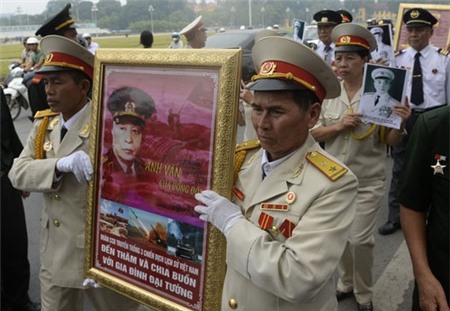 Võ Nguyên Giáp, quốc tang