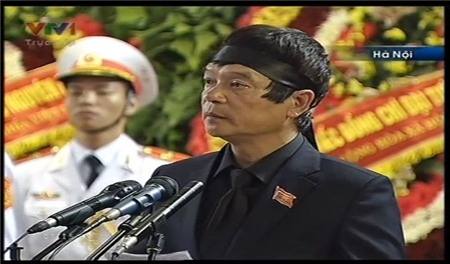 Ông Võ Điện Biên cảm ơn Đảng, Nhà nước và Nhân dân.