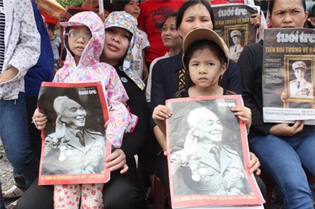 Quảng Bình, nghẹn ngào, Đại tướng