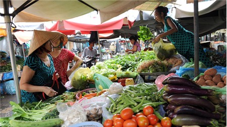Trông tươi ngon, đẹp mắt nhưng nhiều rau củ quả trên thị trường chứa đầy “chất độc”.     Ảnh: TL