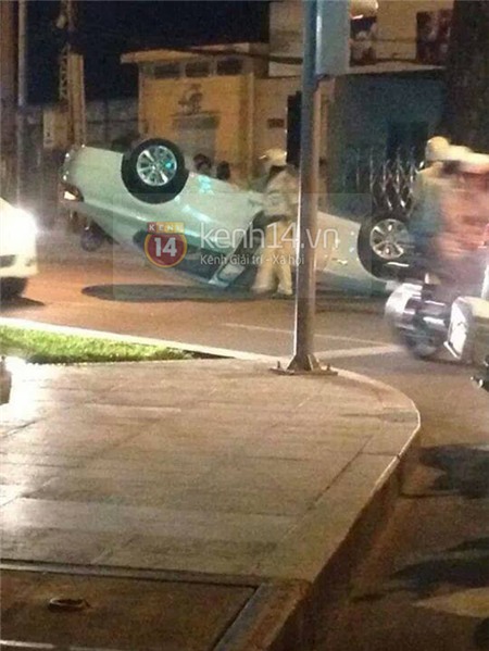 Siêu mẫu Hoàng Yến đang phải cấp cứu vì tai nạn lật xe kinh hoàng 3