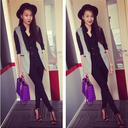 Blazer đơn giản mà phong cách cùng Sao Việt - 5