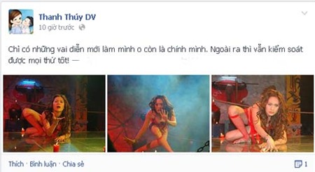 Thanh Thúy bất ngờ sexy đến