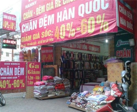 Giảm giá chăn ga gối đệm kiểu lừa gạt - 1