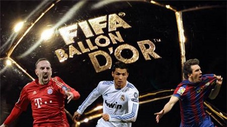 Dù có bổ sung 2 cầu thủ nữa, cuộc chiến giành Quả bóng vàng FIFA 2013 vẫn là chuyện nội bộ giữa Ribery, Ronaldo và Messi
