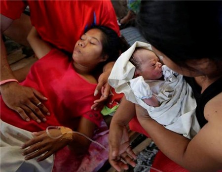 Sự sống nẩy nở sau siêu bão Haiyan ở Philippines 1