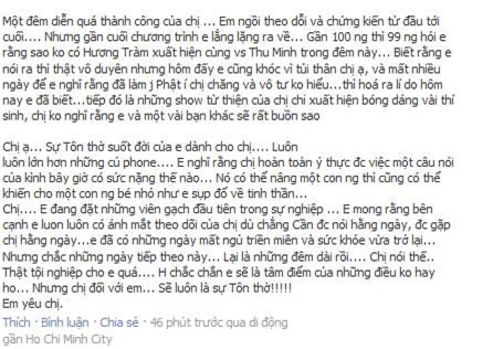 Lý do Hương Tràm 