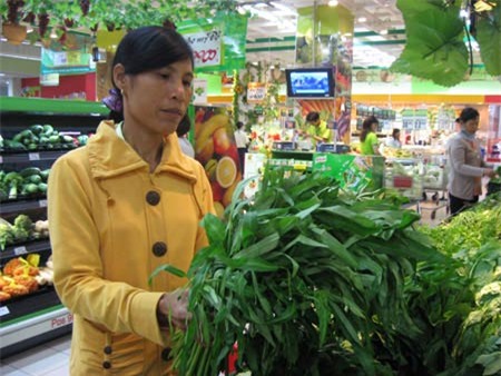 Rau xanh tăng giá chóng mặt - 1