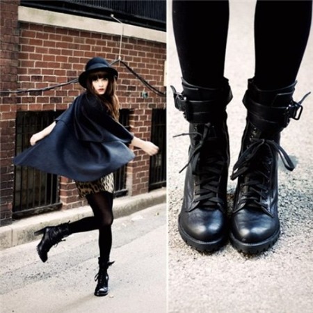 Phong cách quý tộc với áo Cape 10