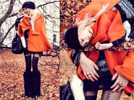 Phong cách quý tộc với áo Cape 12