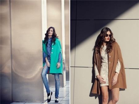 Phong cách quý tộc với áo Cape 19