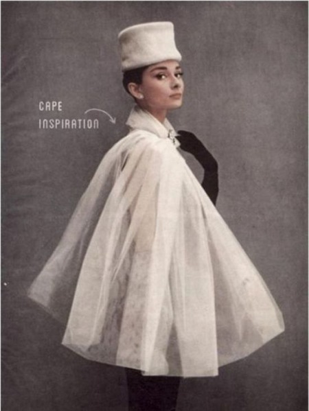 Phong cách quý tộc với áo Cape 2