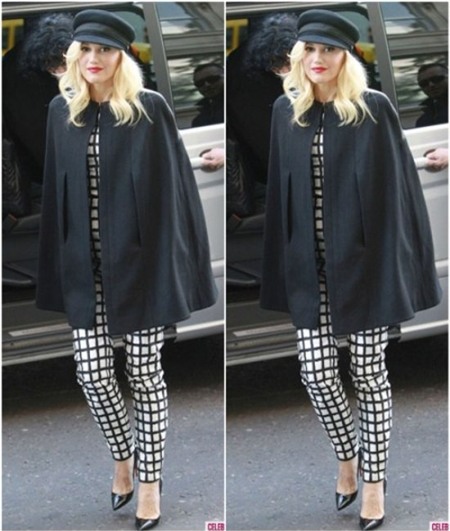 Phong cách quý tộc với áo Cape 7