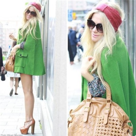 Phong cách quý tộc với áo Cape 9