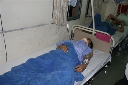 Các nạn nhân được điều trị tại Bệnh viện Uông Bí - Thụy Điển.