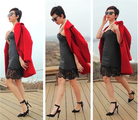 Tóc Tiên siêu sexy dù trong nhà, ngoài phố - 8