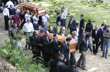 Hàng ngàn người chen lấn hỗn loạn trong đám tang Hoa hậu Venezuela 2004 | Hoa hậu Venezuela 2004 bị giết,Hoa hậu Monica Spear Mootz bị giết,đám tang Hoa hậu Venezuela 2004