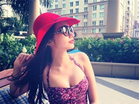 Học Sao Việt diện mũ rộng vành đón xuân - 14