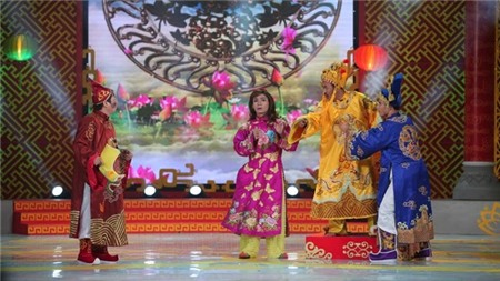 Nhân vật Ngọc Hoàng (Quốc Khánh thủ vai) của Táo Quân năm nay nhận được rất nhiều lời khen ngợi
