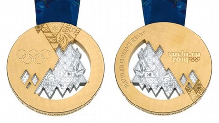 Chiếc huy chương vàng tại Olympic Sochi 2014