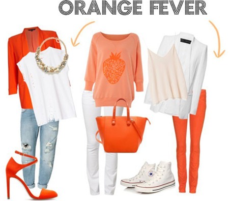 Gợi ý cách mặc màu cà-rốt cho mùa xuân hè - 17