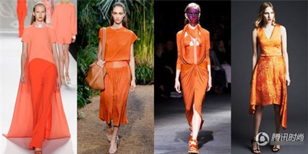 Gợi ý cách mặc màu cà-rốt cho mùa xuân hè - 3