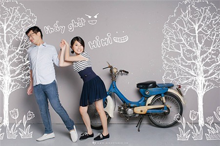 Vợ chồng Ngô Quỳnh Anh khoe ảnh siêu 