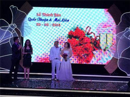 Toàn cảnh tiệc cưới của "cây hài" Quốc Thuận - 1