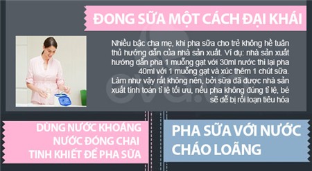 CẤM KỴ pha sữa cho trẻ, mẹ nên biết - 2