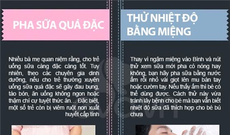 CẤM KỴ pha sữa cho trẻ, mẹ nên biết - 4