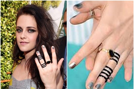 Học Jun Ji Hyun đeo midi ring 'chất lừ' - 9